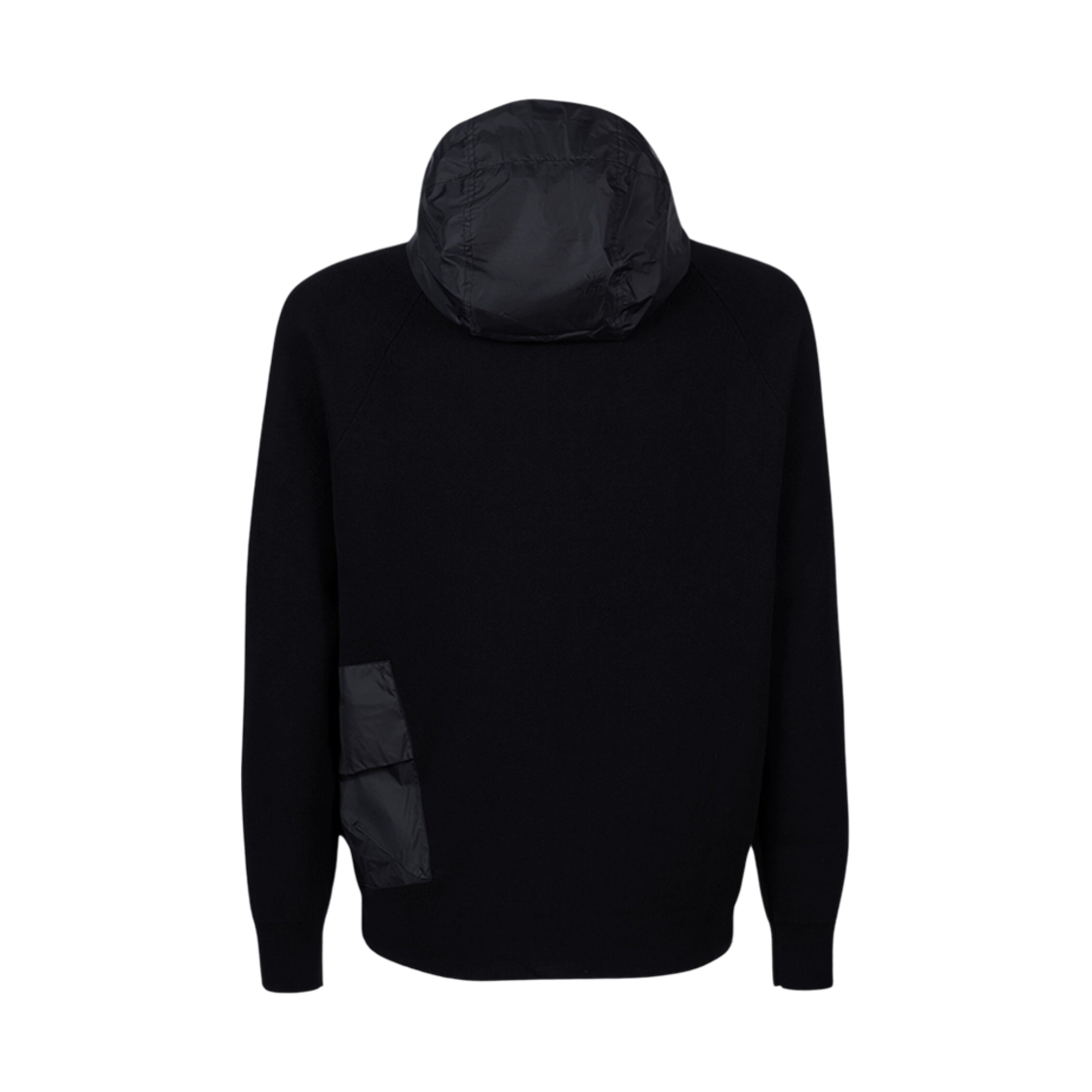 C.P. 컴퍼니 메트로폴리스 시리즈 더블 믹스드 지퍼 후드 블랙 - 23FW(C.P. Company Metropolis Series Double Mixed Zipped Hoodie Black - 23FW) - 3