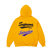 Supreme Salvation Zip Up Hooded Sweatshirt Gold - 24SS