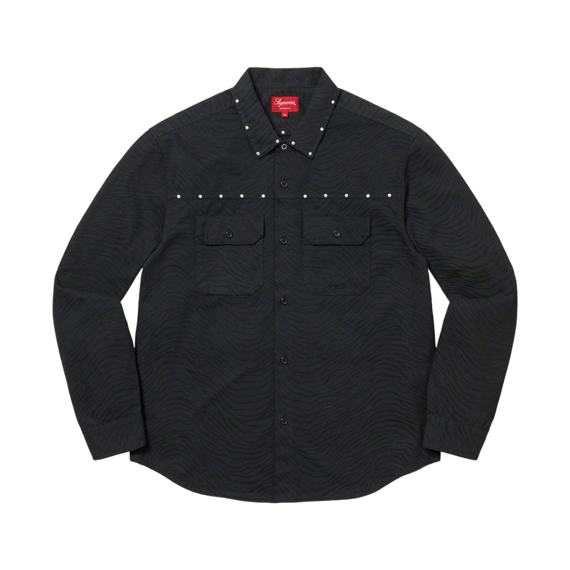 슈프림 스터드 워크 셔츠 블랙 - 22FW(Supreme Studded Work Shirt Black - 22FW) - 1