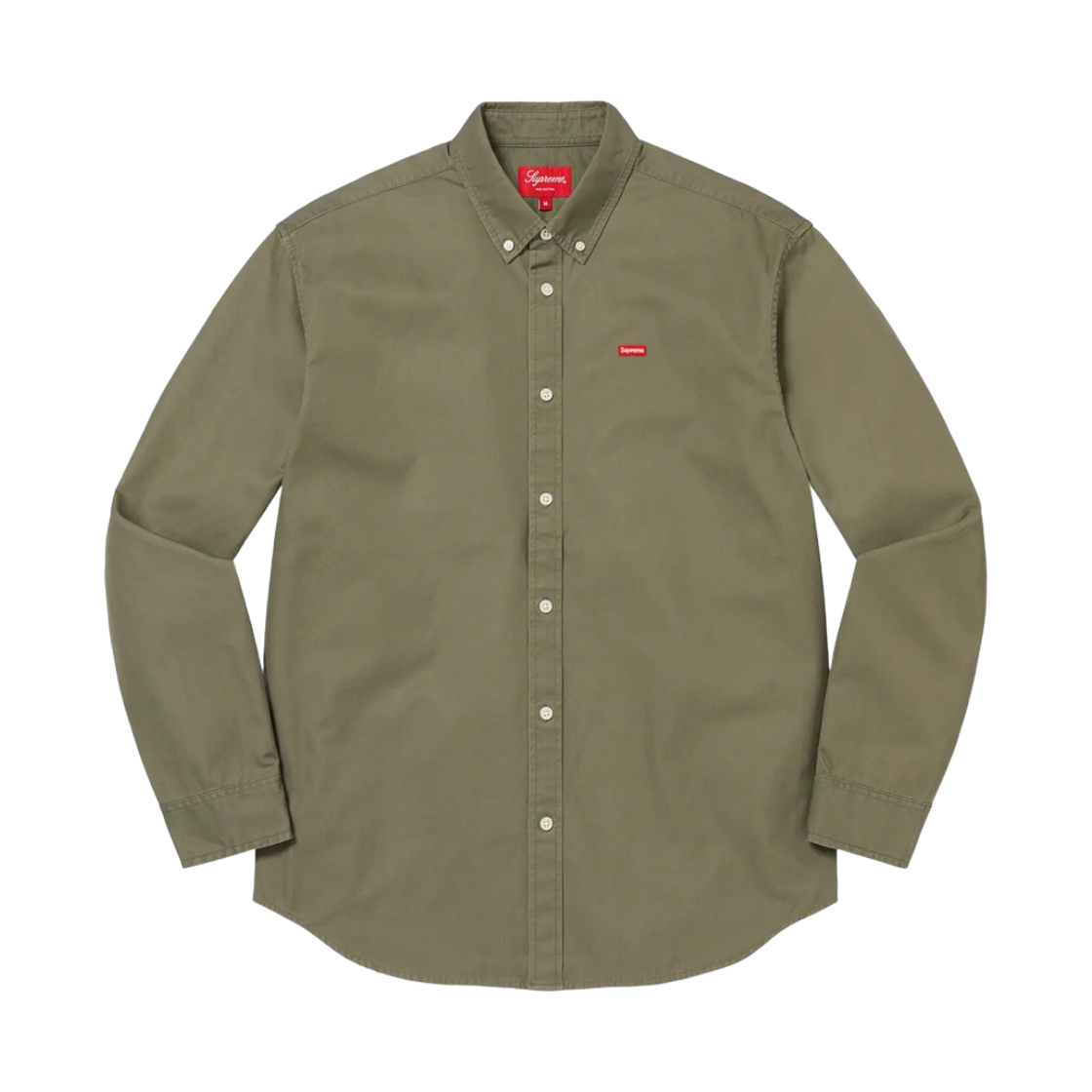 슈프림 스몰 박스 셔츠 올리브 - 22FW(Supreme Small Box Shirt Olive - 22FW) - 1
