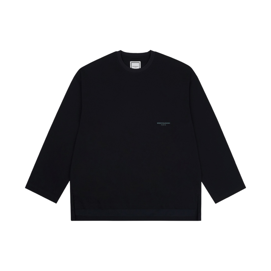 우영미 노스탤지어 롱슬리브 티셔츠 네이비 - 22FW(Wooyoungmi Nostalgia Long Sleeve T-Shirt Navy - 22FW) - 2