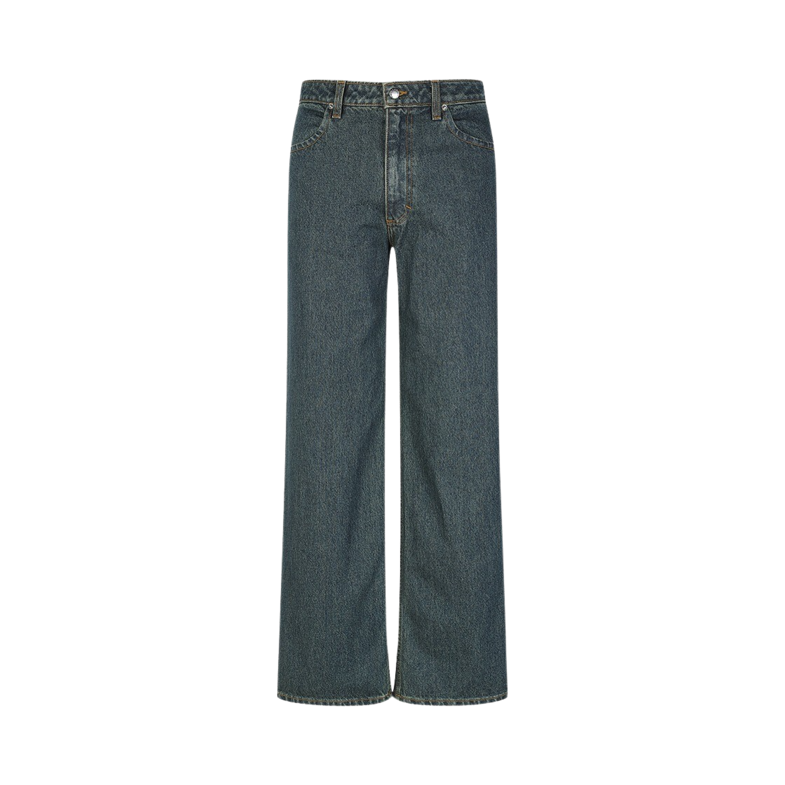 KW4APADEL10BL Eckhaus Latta Wide Leg Jean New Blue