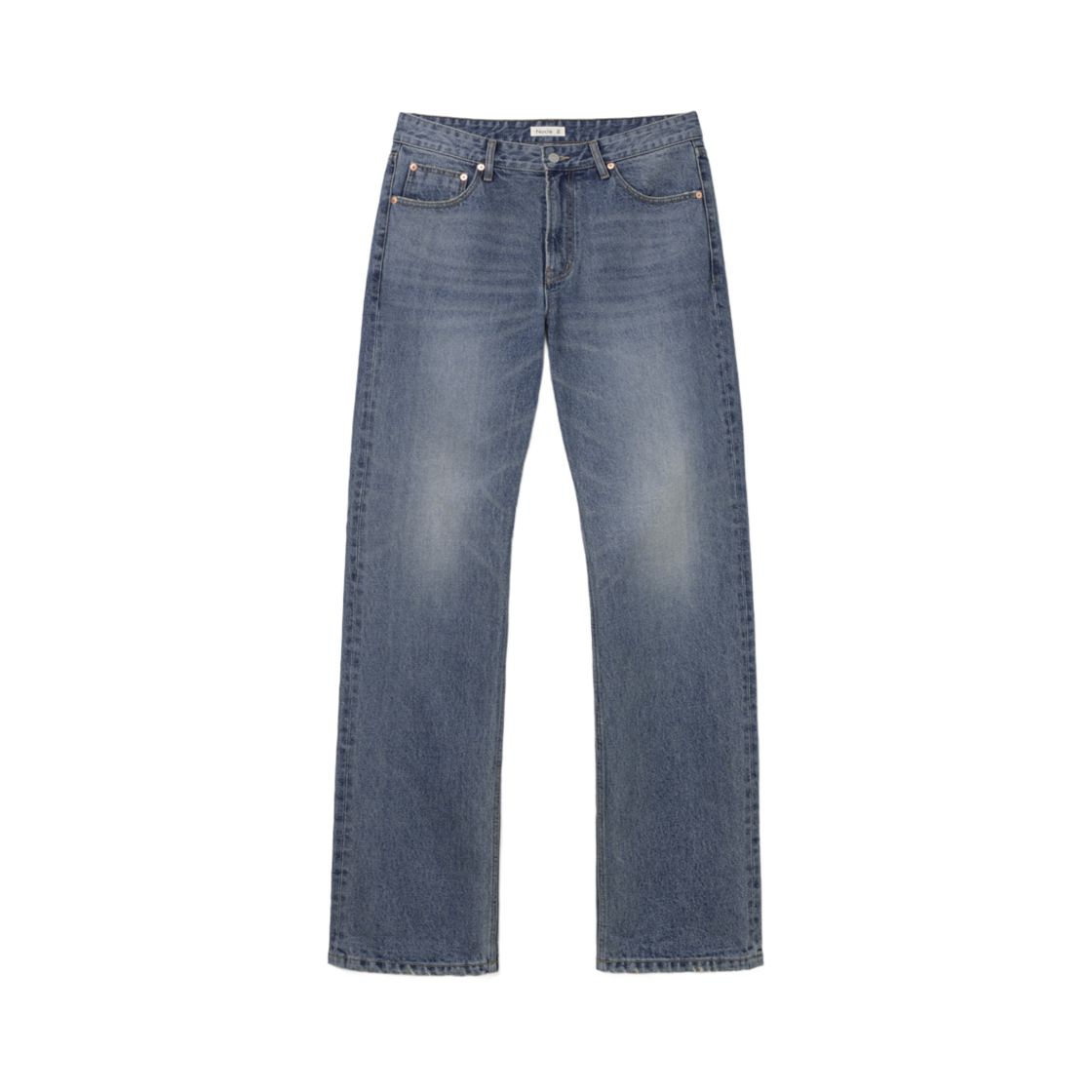 NOC073 Nocle Maverick Denim Pants Washed Indigo