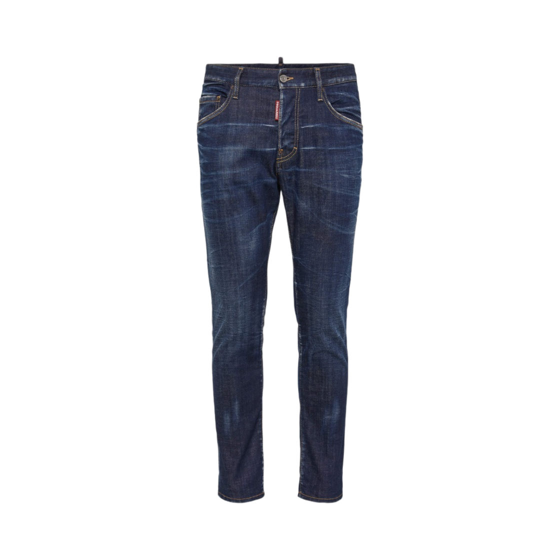 S74LB1316S30342470 Dsquared2 Dark Clean Wash Skater Jeans Navy