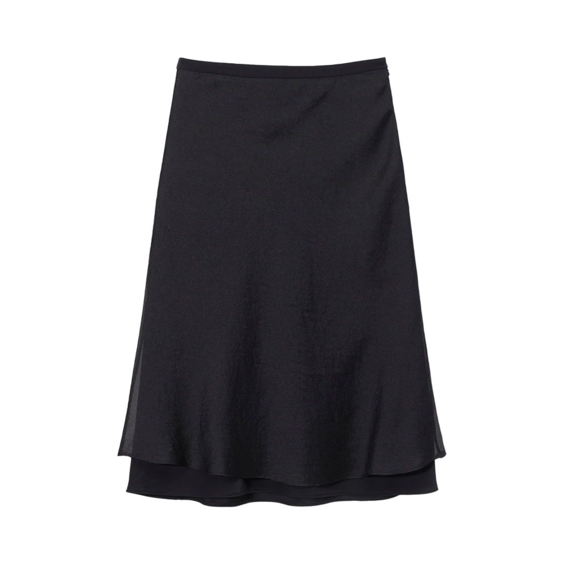 UDSK5A204BK Dunst Double Layered Skirt Black