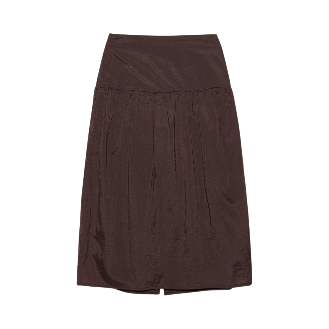 GY41SS05BR Gyeong Sheer Skirt Brown