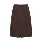 Gyeong Sheer Skirt Brown