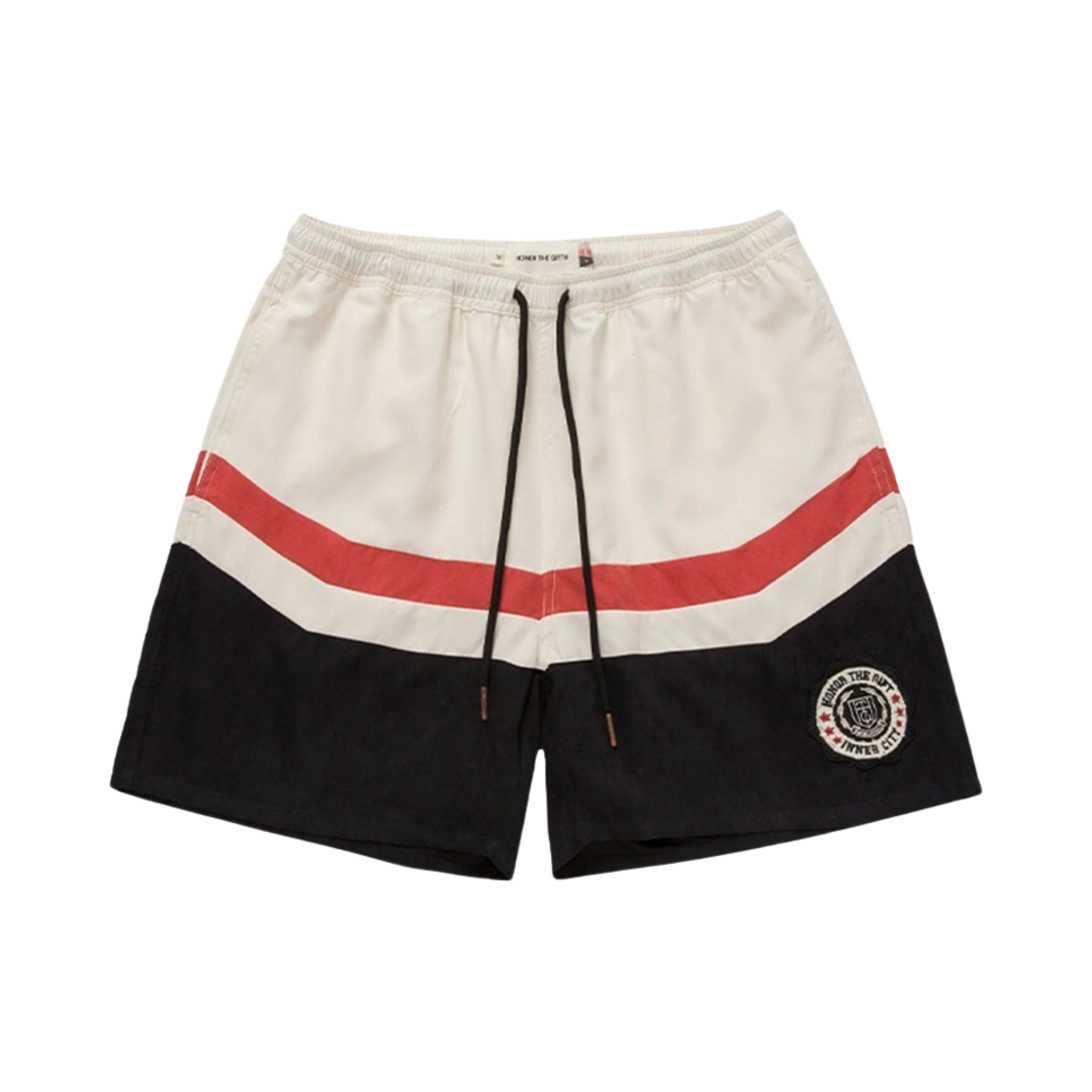 KM4BPASHG20BK Honor the Gift Brushed Poly Track Short Black