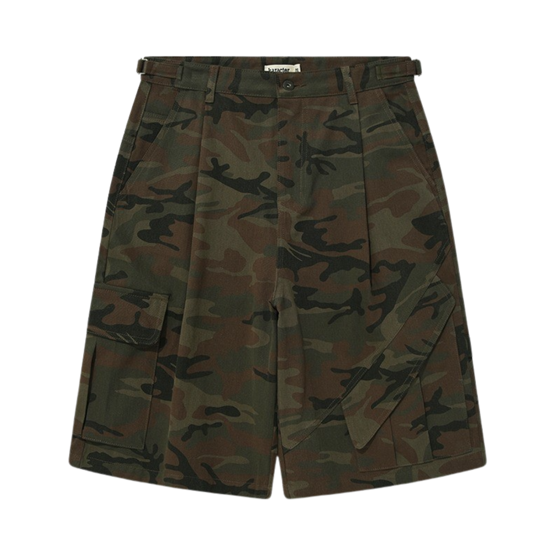 KAT7131 Karactor Cargo Bermuda Shorts Camo