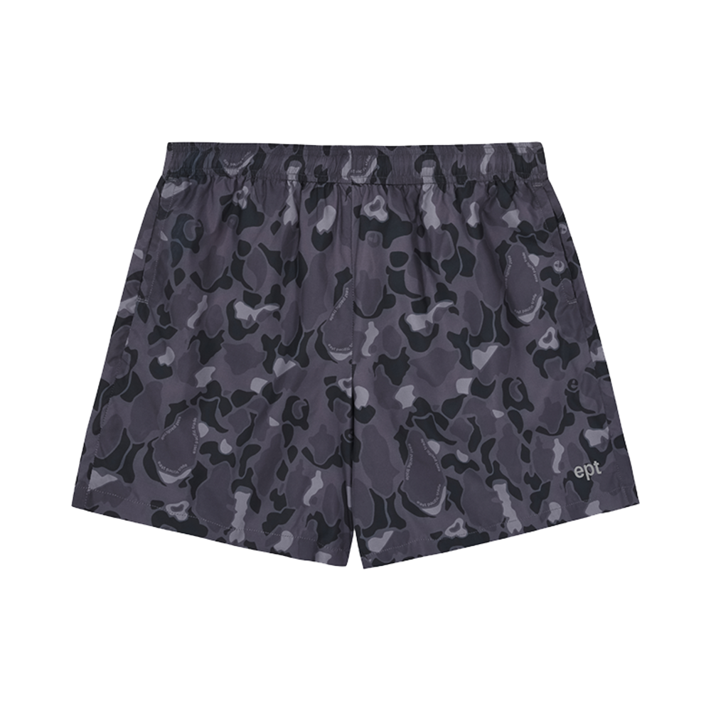 EP5SN3HP00901 EPT Camo Summer Swim Shorts Charcoal