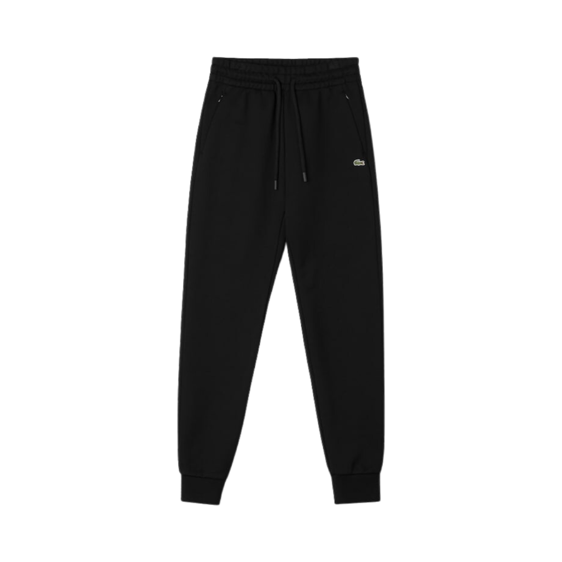 (W) 라코스테 테니스 스웨트 트랙 팬츠 블랙((W) Lacoste Tennis Sweat Track Pants Black) - 1
