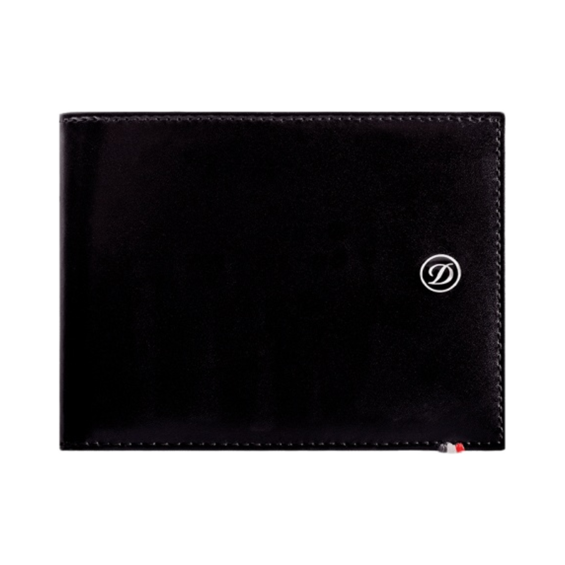 S.T. 듀퐁 라인 D 스무스 레더 지갑 블랙(S.T. Dupont Line D Smooth Leather Purse Black)