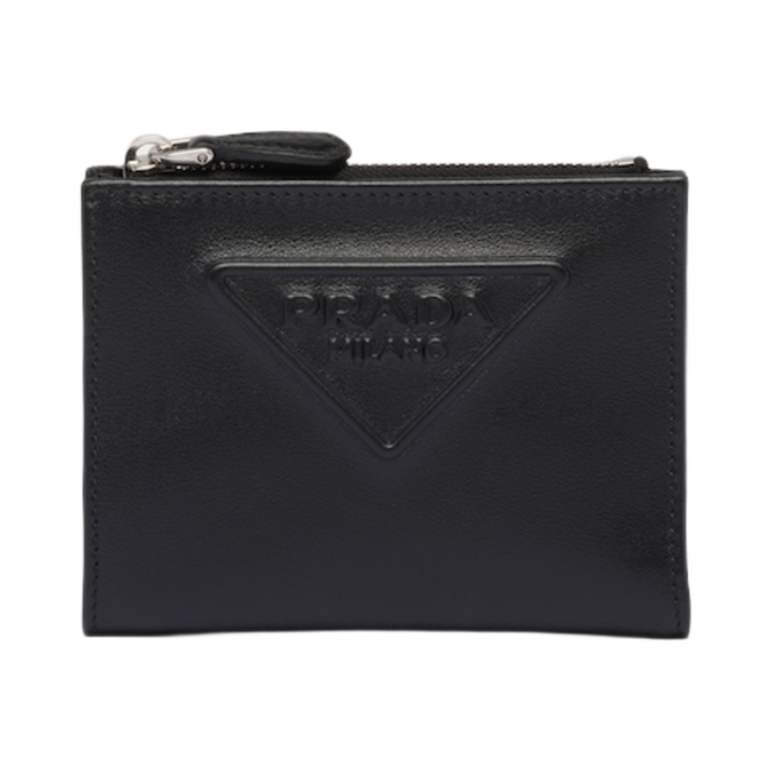 프라다 스몰 레더 월렛 블랙(Prada Small Leather Wallet Black) - 1