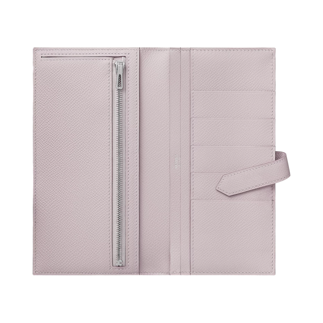 에르메스 베안 장지갑 앱송 & 팔라듐 하드웨어 모브 빨(Hermes Bearn Wallet Epsom & Palladium Mauve Pâle) - 2