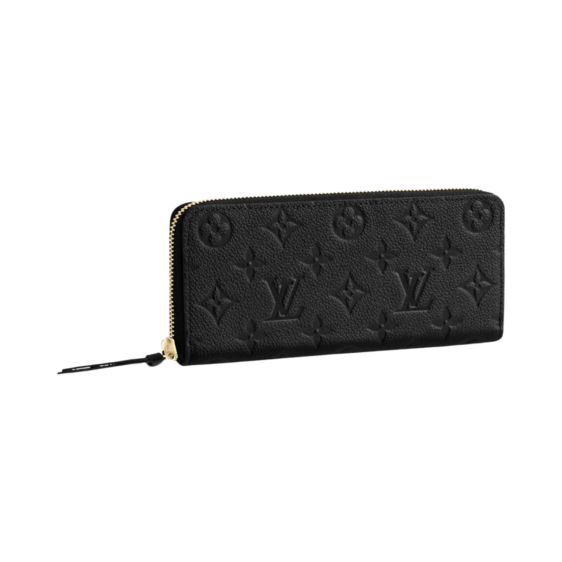 루이비통 클레망스 월렛 모노그램 앙프렝뜨 블랙(Louis Vuitton Clemence Wallet Monogram Empreinte)