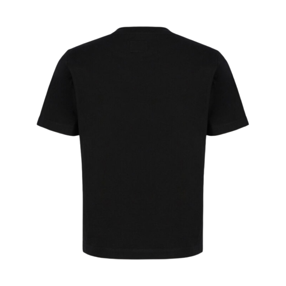 (키즈) C.P. 컴퍼니 U16 30/1 저지 라벨 스타일 로고 티셔츠 블랙 - 23SS((Kids) C.P. Company U16 30/1 Jersey Label Style Logo T-Shirt Black - 23SS) - 2