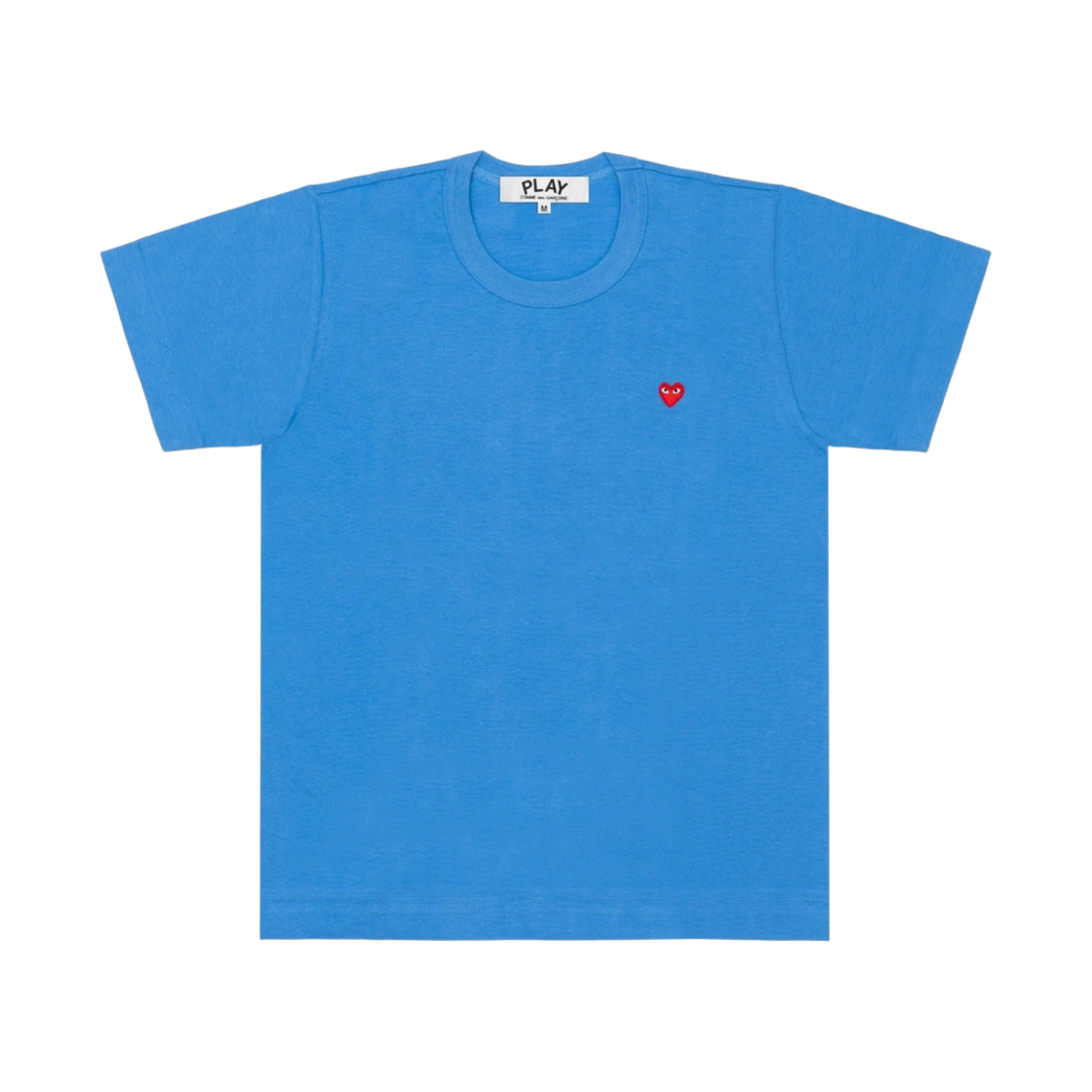 플레이 꼼데가르송 스몰 하트 티셔츠 블루(Play Comme des Garcons Small Heart T-Shirt Blue) - 1