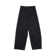 Haleine Stud & Carpenter Baggy Pants Black