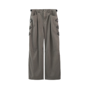 Polyteru x HANK Gosima Pants Khaki Gray - 24SS