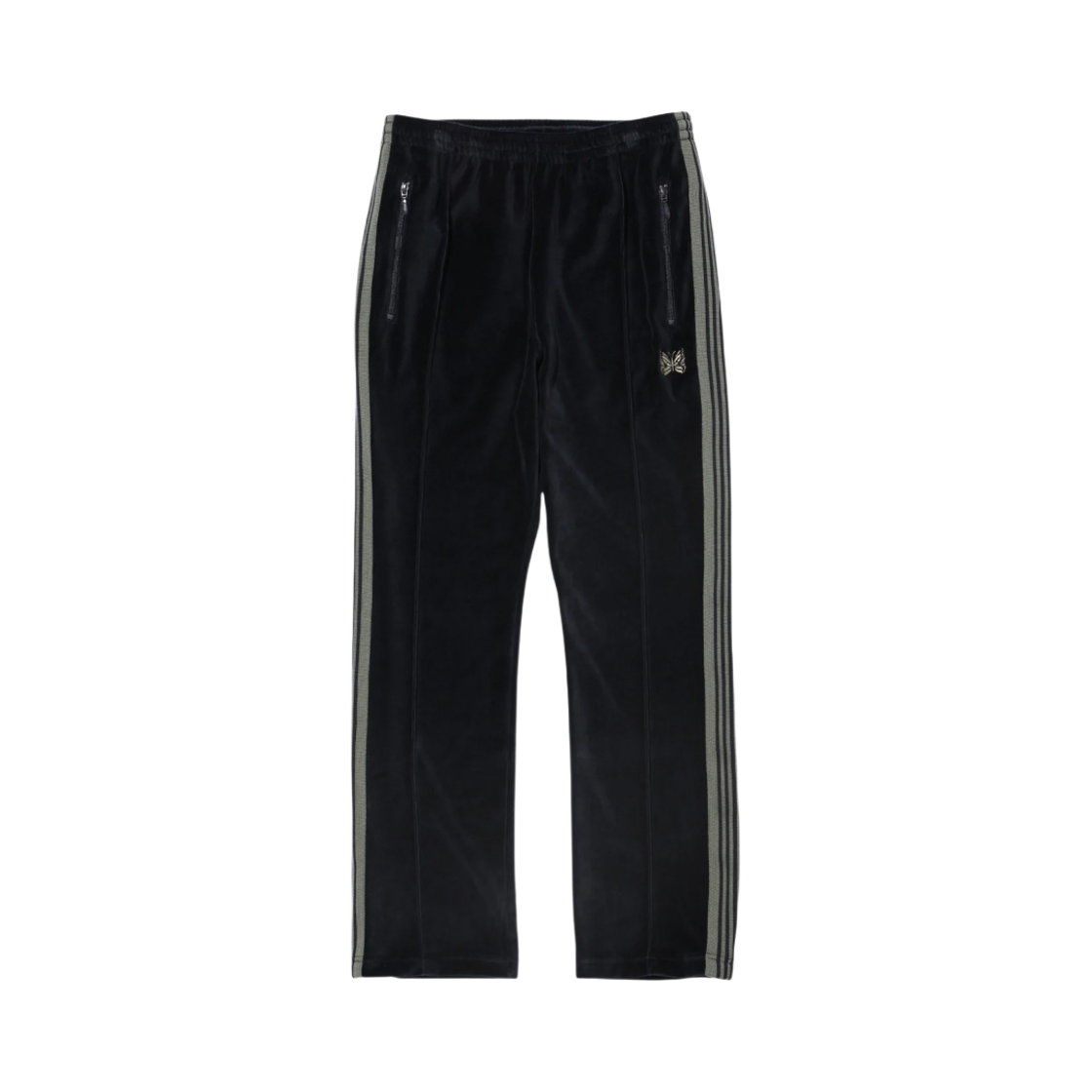 니들스 내로우 트랙 팬츠 벨루어 네이비