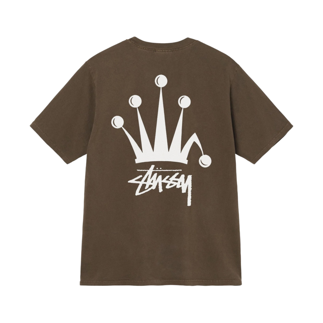 스투시 리갈 크라운 티셔츠 커피(Stussy Regal Crown T-Shirt Coffee) - 1