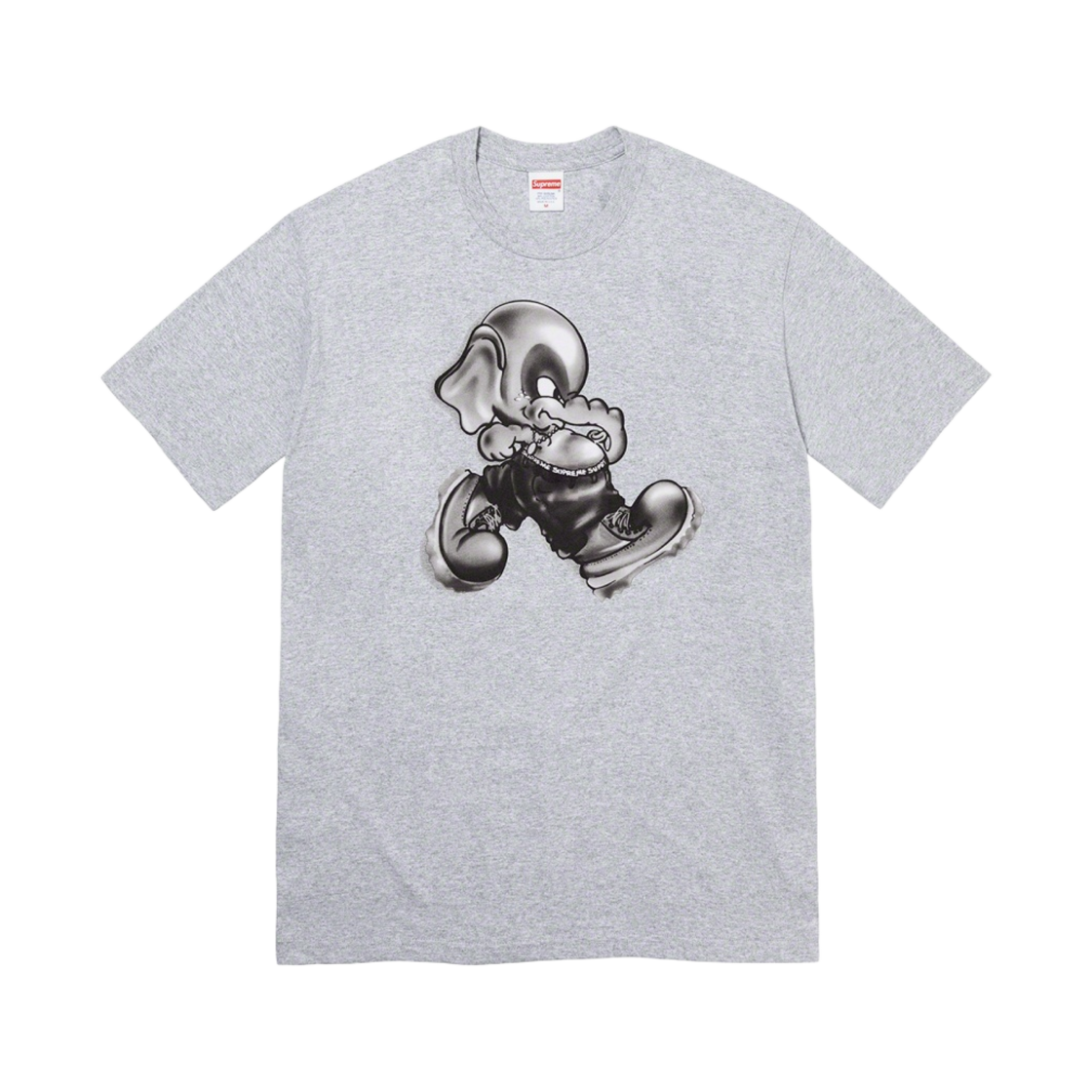 슈프림 엘리펀트 티셔츠 헤더 그레이 - 22FW