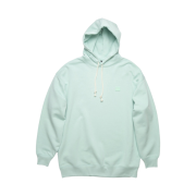 Acne Studios Farrin Face Oversized Hooded Sweatshirt Spearmint Green