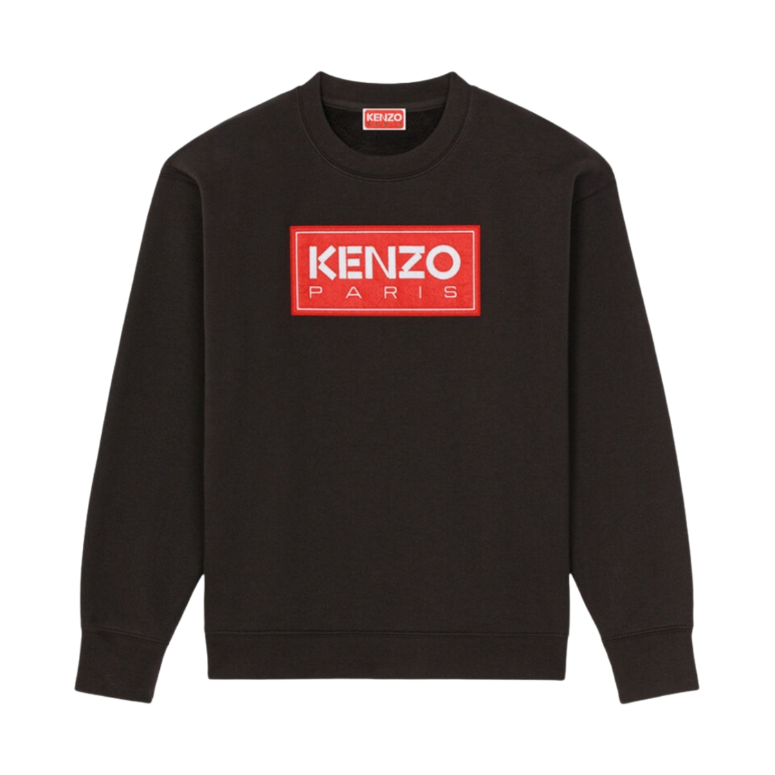 (W) 겐조 파리 스웨트셔츠 블랙((W) Kenzo Paris Sweatshirt Black) - 1