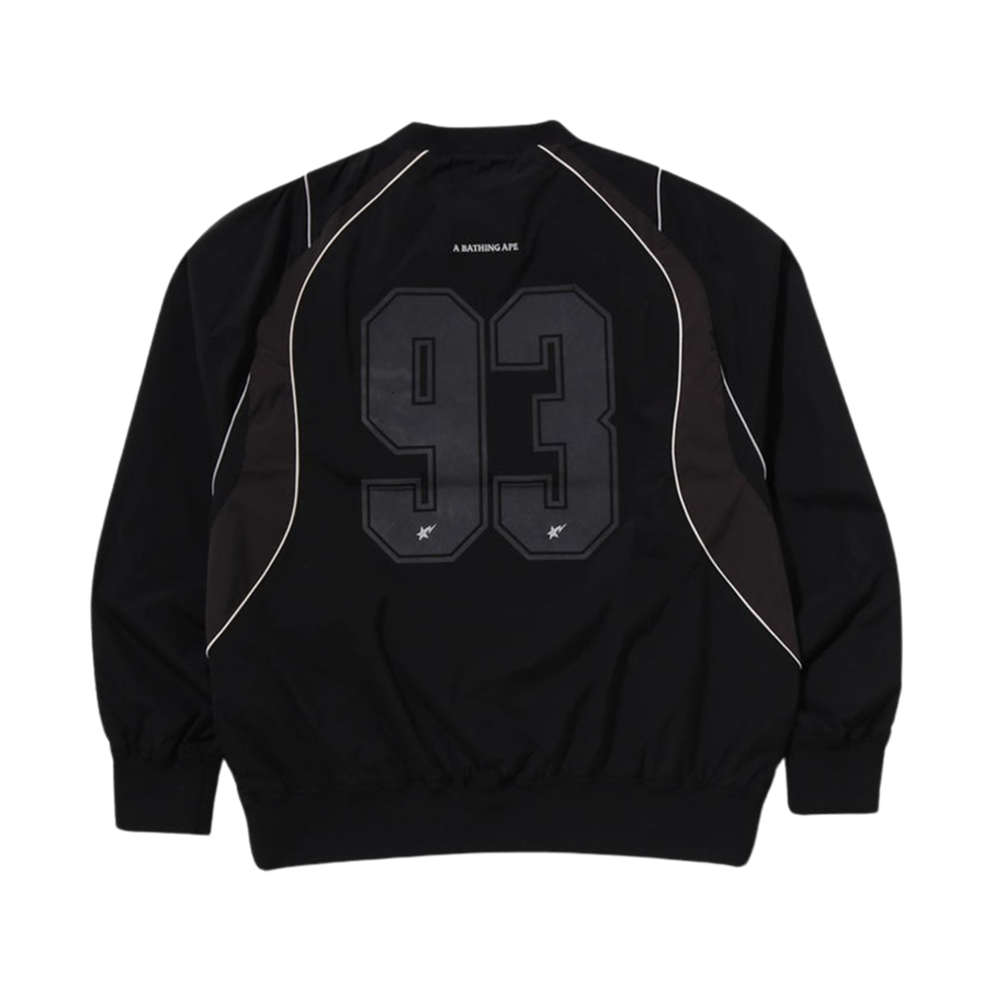 베이프 멀티 로고 릴렉스드 핏 풀오버 블랙(BAPE Multi Logo Relaxed Fit Pullover Black) - 2