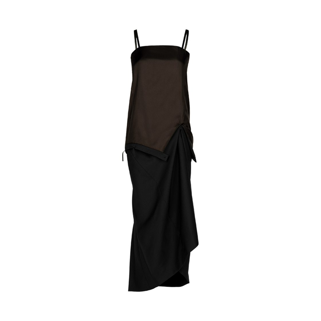 SI0CT0012S54593900 (W) Maison Margiela Reworked Wool Dress Black