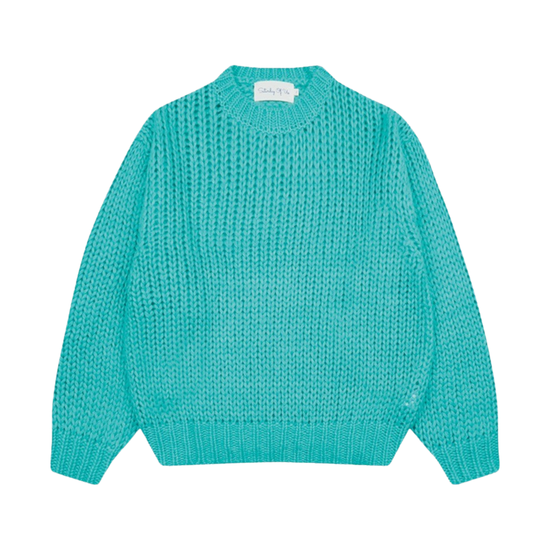 [KREAM 단독] 에스티유 케이블 스웨터 민트