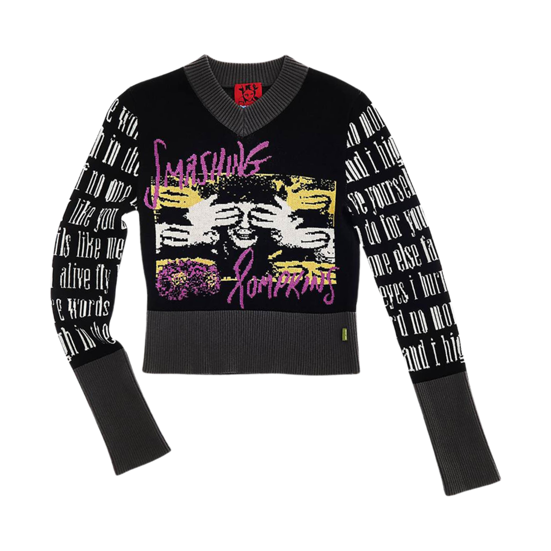 3S4RTP010K11 (W) Heaven by Marc Jacobs Starla Sweater Black