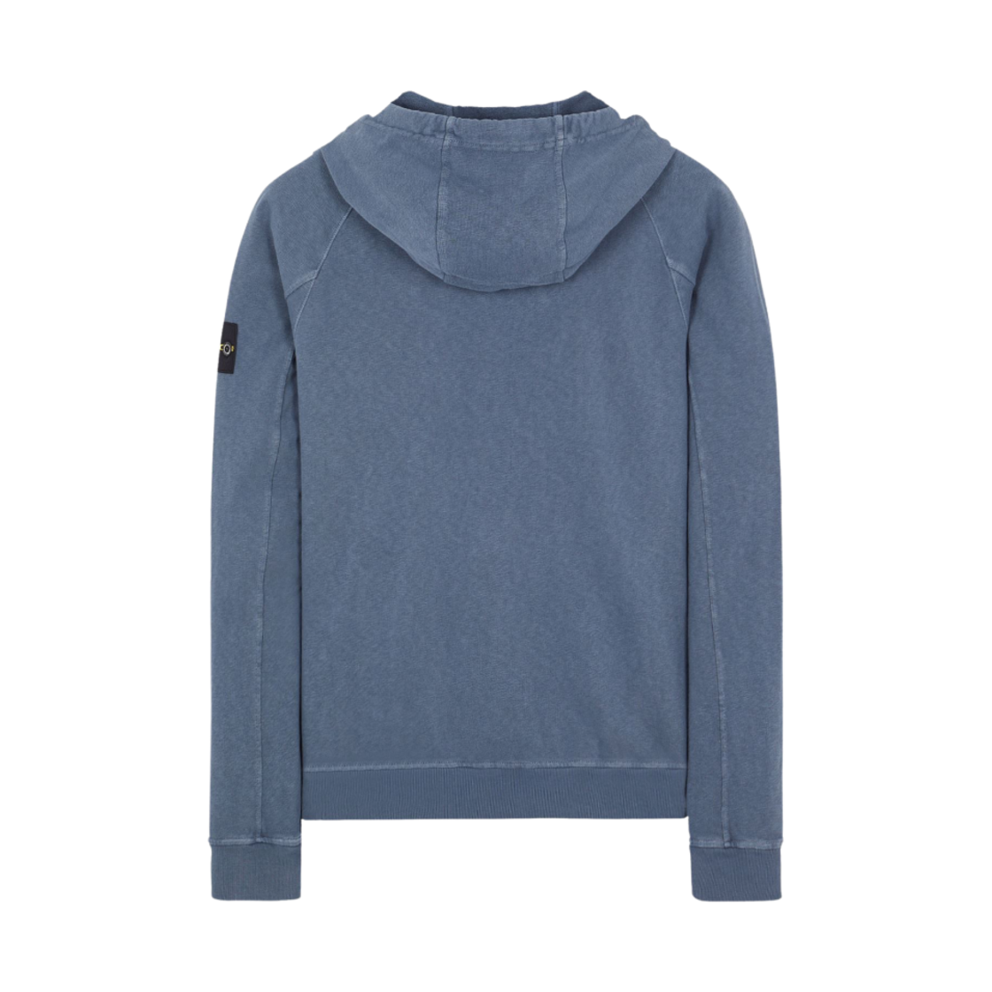 스톤 아일랜드 62160 말파일 플리스 가먼트 다이드 후드 스웨트셔츠 아비오 블루 - 23SS(Stone Island 62160 Malfile Fleece Garment Dyed Hooded Sweatshirt Avio Blue - 23SS) - 2