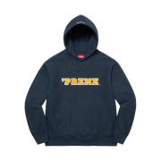Supreme Preme Hooded Sweatshirt Navy - 22FW