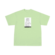 [KREAM 단독 / 예약 배송] Fabricar x SUPERRACE Cat Driver T-Shirts Neon Green