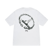 Stussy Chain Link T-Shirt White