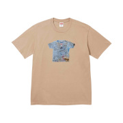 Supreme First T-Shirt Khaki - 24SS