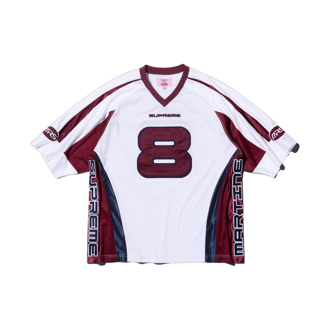 슈프림 x 마틴 로즈 풋볼 저지 화이트 - 24FW