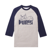 Puma x Noah Raglan LS T-Shirt Heather Blue