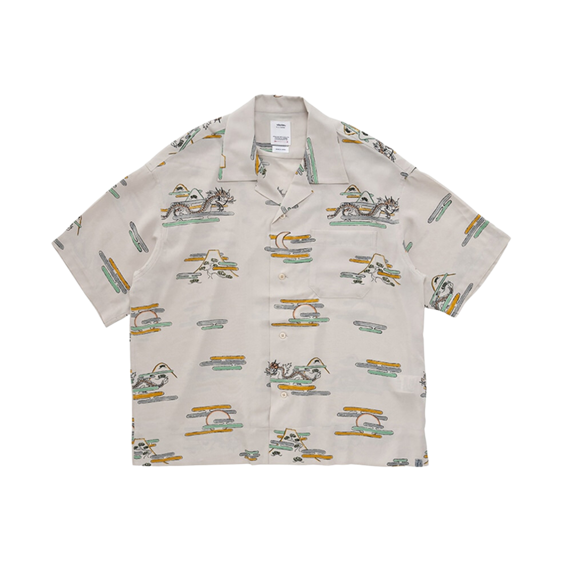 124105011002 Visvim Copa Shirt Beige - 24SS
