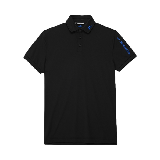 J.Lindeberg Tour Tech Regular Fit Polo Black