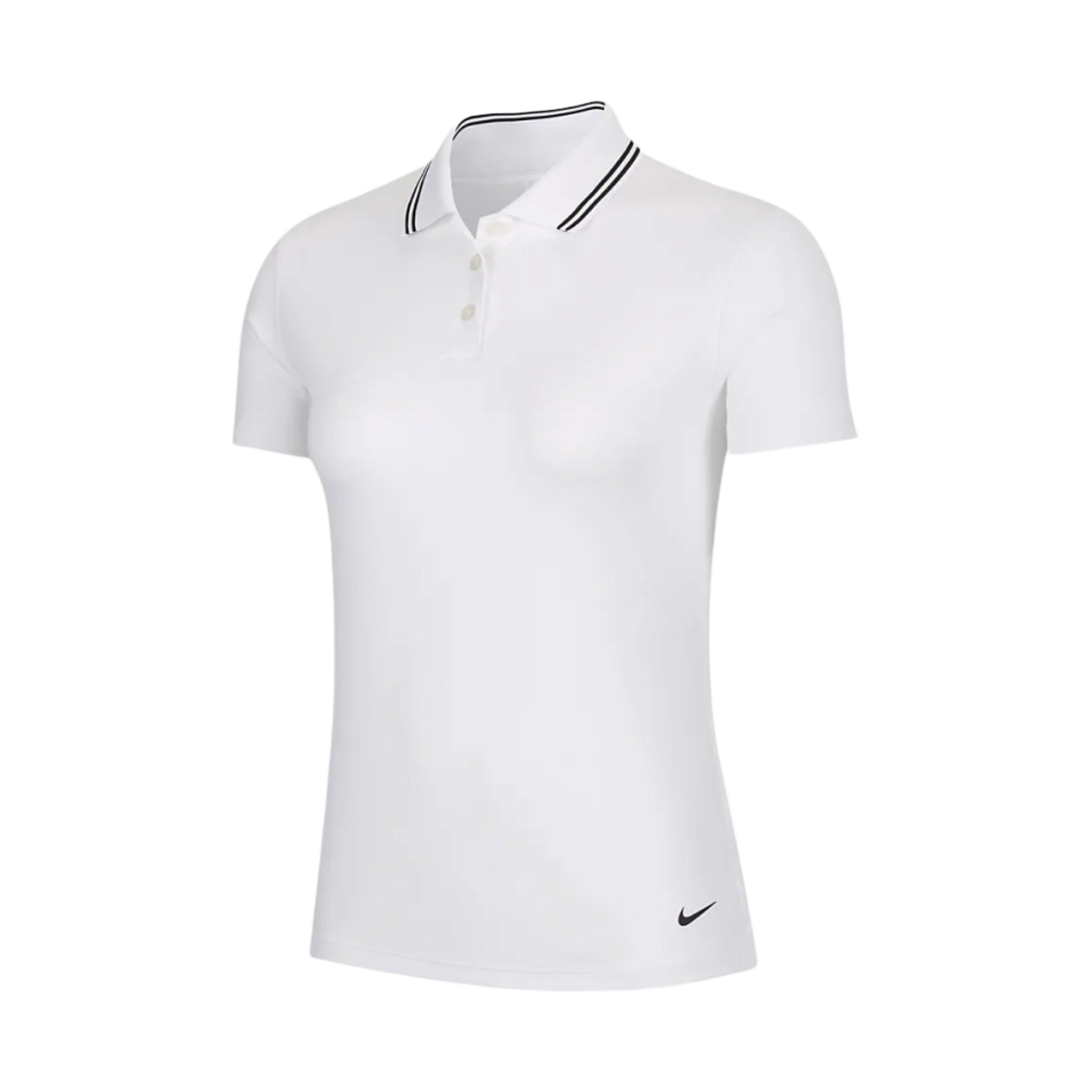 BV0218-100 (W) Nike Dri-Fit Victory Golf Polo White - Asia