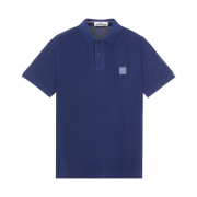 Stone Island 22S67 Pigment Dyed Polo Shirt Royal Blue - 22SS