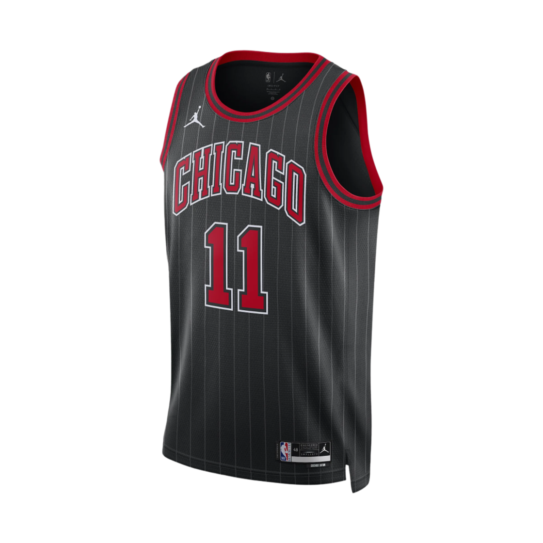 조던 시카고 불스 스테이트먼트 에디션 드라이핏 NBA 스윙맨 저지 블랙(Jordan Chicago Bulls Statement Edition Dri-Fit NBA Swingman Jersey Black)