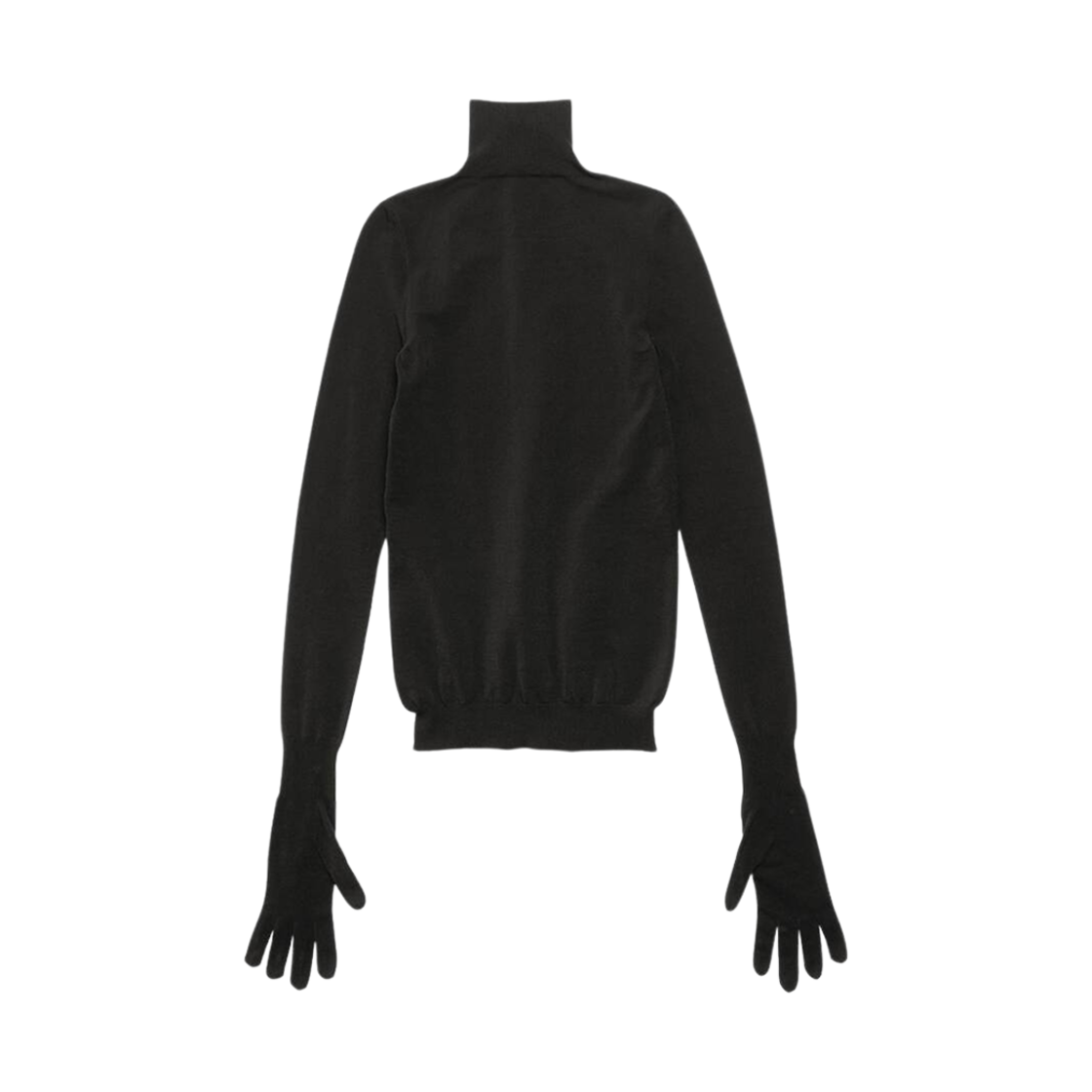 (W) 발렌시아가 글러브 스웨터 블랙((W) Balenciaga Gloves Sweater Black) - 2