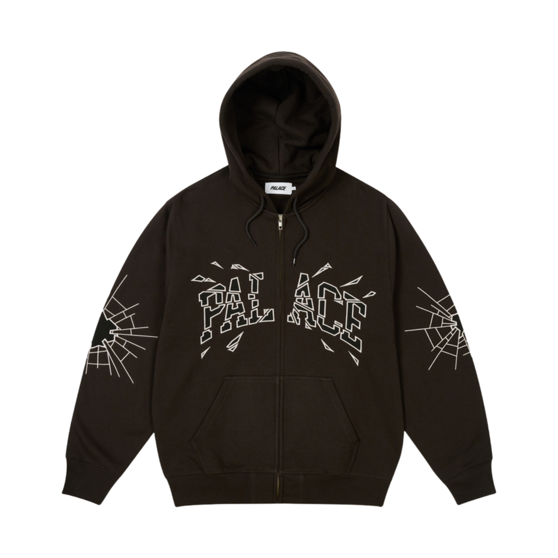 팔라스 쉐터 집 후드 블랙 - 24FW(Palace Shatter Zip Hood Black - 24FW) - 1