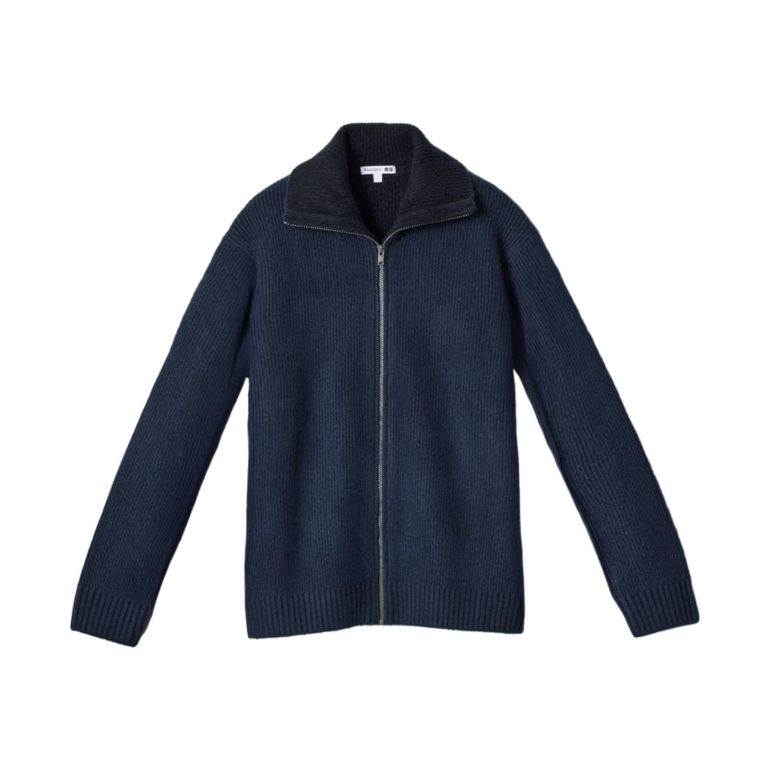 유니클로 x JW 앤더슨 수플레얀 풀집 스웨터 네이비 - KR(Uniqlo x JW Anderson Souffle Yarn Full-Zip Sweater Navy - KR)