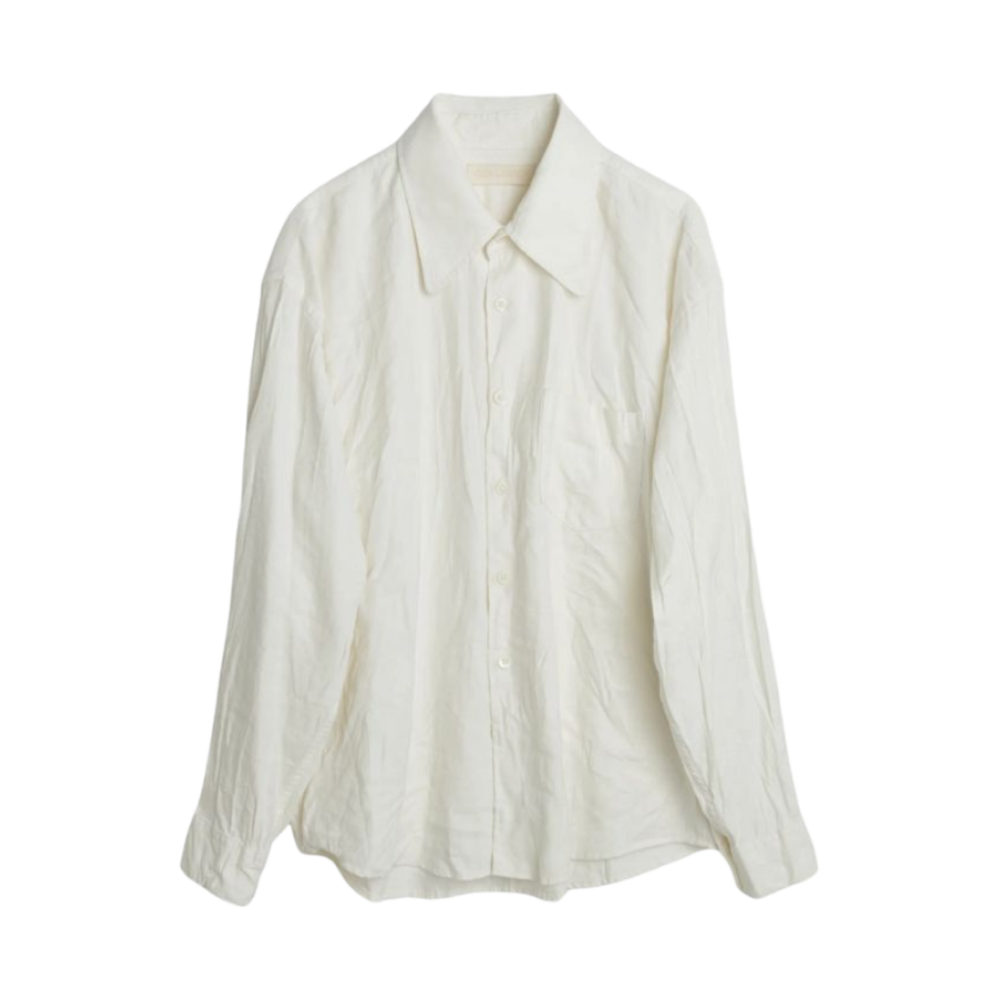 COCSWS Our Legacy Classic Shirt White Silk