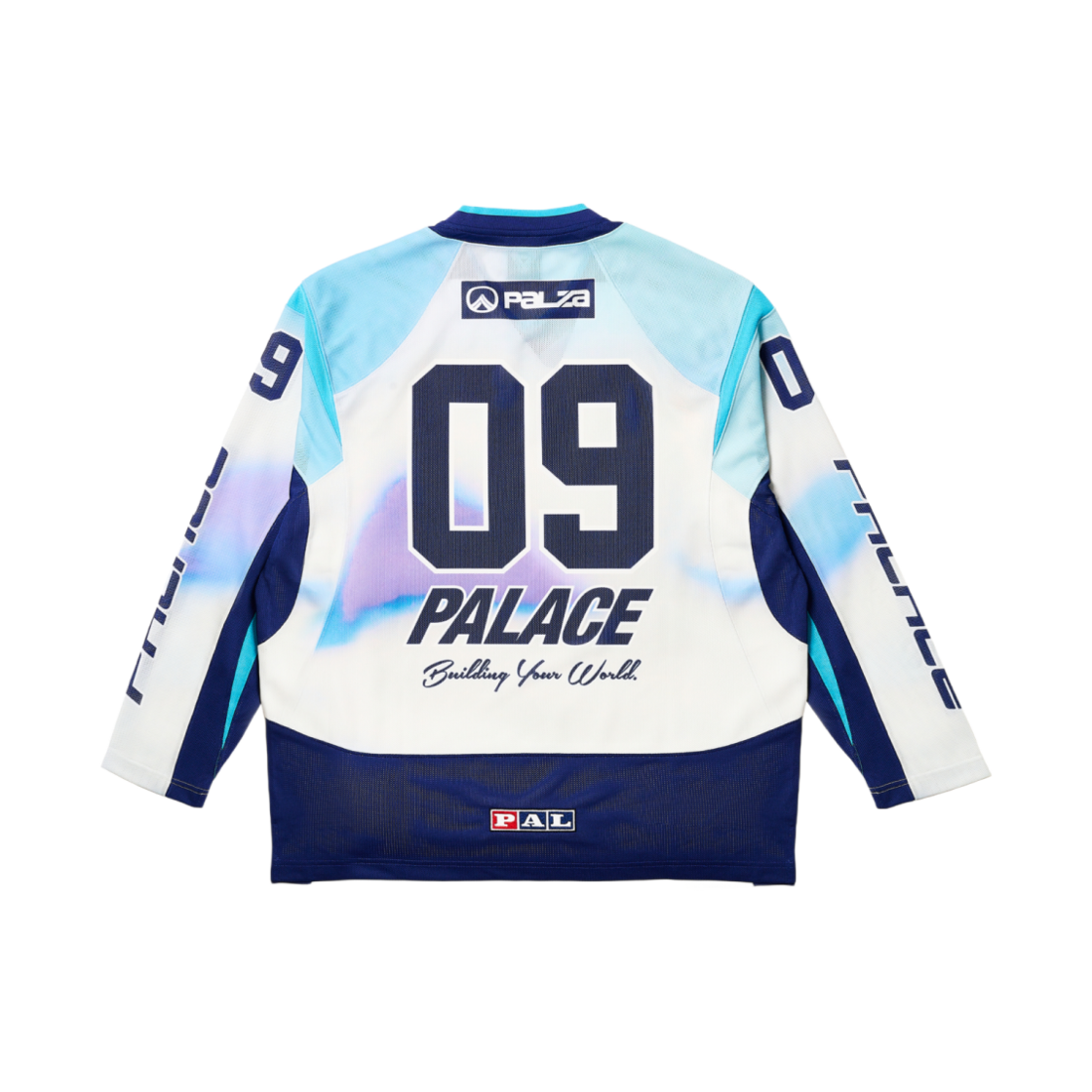팔라스 빌딩 유어 월드 하키 저지 블루 - 24FW(Palace Building Your World Hockey Jersey Blue - 24FW) - 2