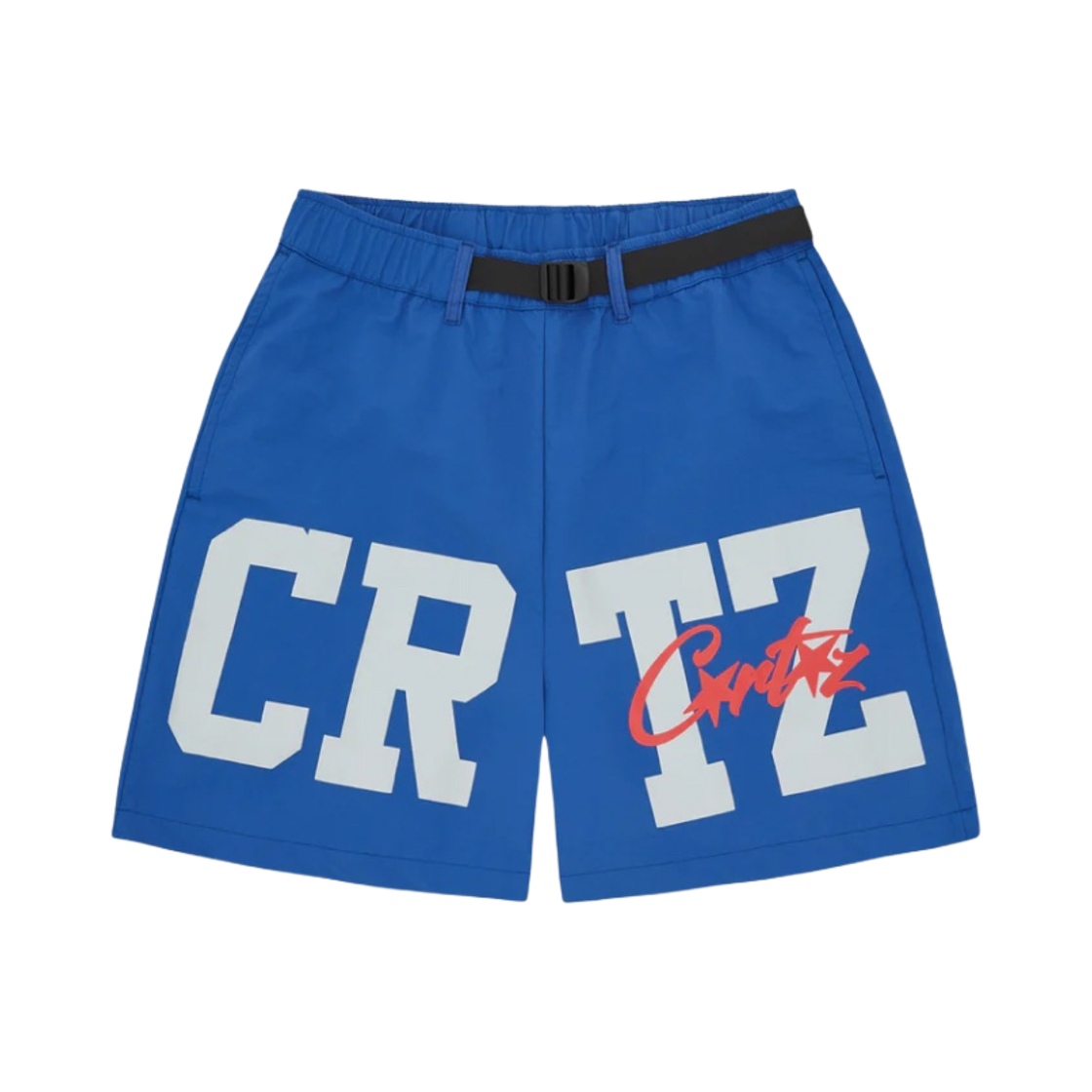 코르테이즈 CRTZ 나일론 쇼츠 로얄 블루(Corteiz CRTZ Nylon Shorts Royal Blue) - 1